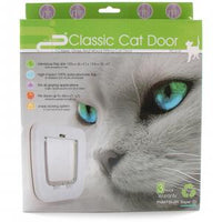 Cat Door PC4 - Wood/Glass