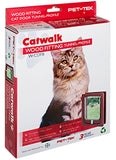 Catwalk Cat Door - Wood Fitting