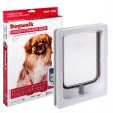 Dog Door - Wood Fitting - Small, Thin Panels