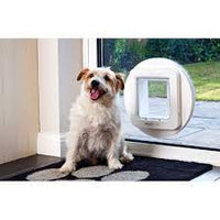 Microchip Pet Door "Connect" (Glass Fitting) - Hub Included