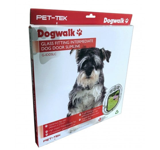 Dog Door - Glass Fitting (Small-Medium)