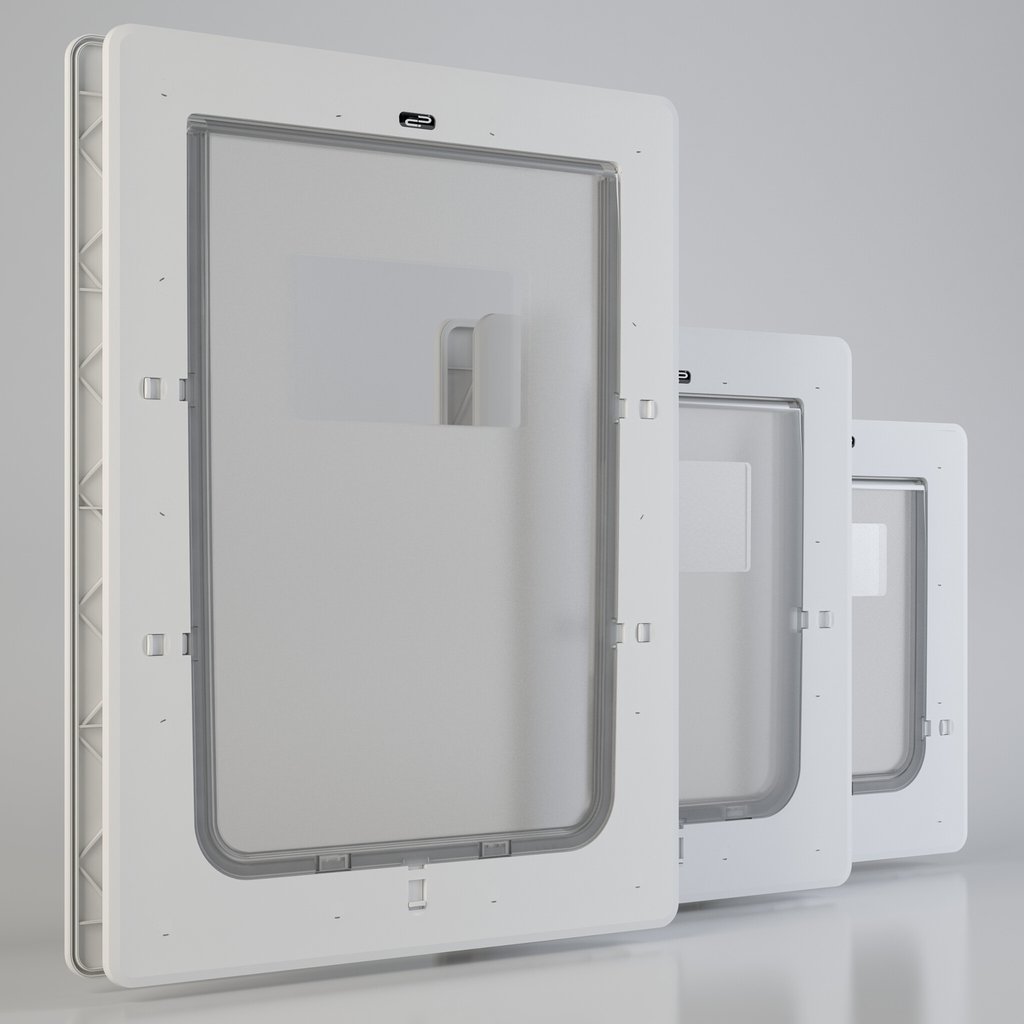 Dog Door PC11Small Wood Fitting NZ Pet Doors