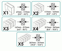 Tunnel Extender for SureFlap Microchip Cat Door (Wall Fittings)
